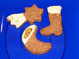 Čokoladno - orehove lunice