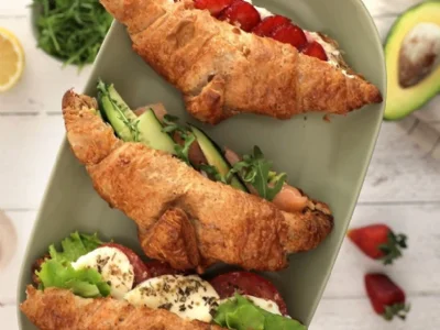 Sendviči iz ajdovih rogljičkov