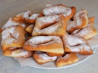 Langoši,  flancati,  raztrgane gate