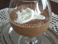 Fotografija recepta: Čokoladno - pomarančni mousse