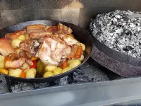 Fotografija recepta: Mešano meso izpod peke