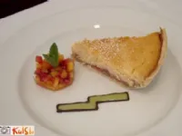 Fotografija recepta: Skutina pita z jagodami