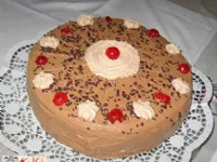 Fotografija recepta: Čokoladno - piškotna torta