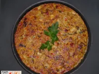 Fotografija recepta: Narastek iz ajdove kaše, skute in zelenjave