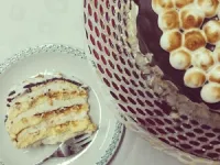 Fotografija recepta: Ledena mascarpone torta