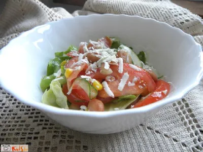 Mega solatka za lahko kosilce