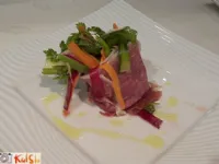 Fotografija recepta: Osvežujoča zelenjavno zeliščna solata