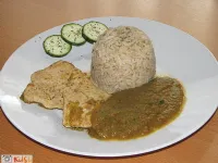 Fotografija recepta: Puranji zrezki v zelenjavni omaki