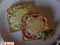 Fotografija recepta: Poletni toast kruhki