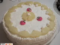 Fotografija recepta: Torta z banano in ananasom