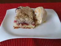 Fotografija recepta: Slivova pita z drobljenim testom