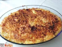 Fotografija recepta: Zapečen zelenjavni riž