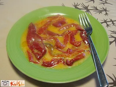 Pečena paprika s kajmakom