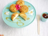 Fotografija recepta: Krompirjevi cmokci s skuto in skutinim nadevom