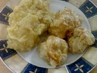 Fotografija recepta: Krompir z vitlofom (belgijskim radičem)