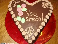 Fotografija recepta: Čokoladna torta - najboljši srček 