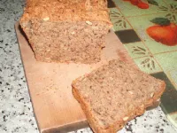 Fotografija recepta: Totalno polnozrnat kruhek