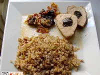 Fotografija recepta: Svinjski file s suhimi slivami