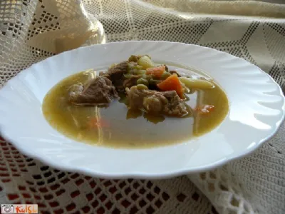 Telečja juhica po moje