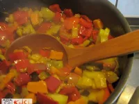 Fotografija recepta: Dušena mešana zelenjava