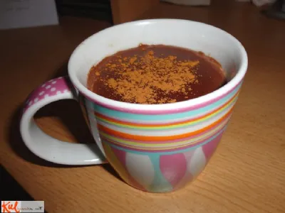 Vroča čokolada (kot v lokalu)