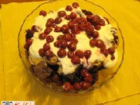 Fotografija recepta: Grmada z malinami