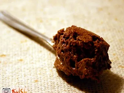 Mousse au chocolat - orange