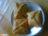 Fotografija recepta: Skutni žepki z jabolčnim nadevom