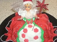 Fotografija recepta: Božična Barbie