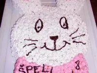 Fotografija recepta: Torta v obliki zajčka