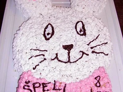 Torta v obliki zajčka