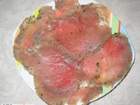 Fotografija recepta: Karpačo za mesnojedce