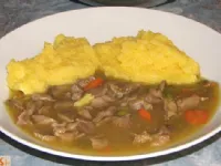 Fotografija recepta: Golaž iz piščančjih želodčkov