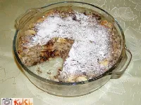 Fotografija recepta: Kruhovo pecivo z makom, jabolki in čokolado