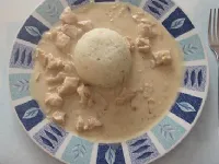 Fotografija recepta: Puranji trakci s smetano