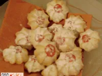 Fotografija recepta: Piškoti - marmeladni gumbi