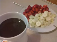 Fotografija recepta: Čokoladni fondue