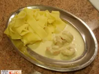 Fotografija recepta: Rezanci s škampi