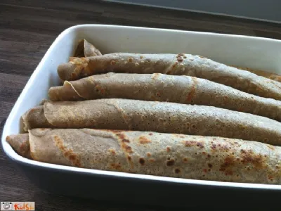 Ajdove palačinke s kašo