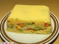 Fotografija recepta: Polenta z zelenjavo