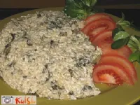 Fotografija recepta: Rižota z blitvo