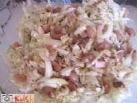 Fotografija recepta: Kitajsko zelje v solati s fižolom