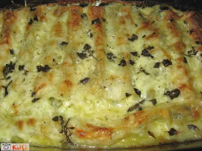 Kaneloni - polnjeni in pečeni