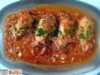 Fotografija recepta: Polnjeni lignji ala Ive