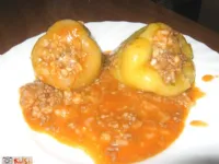 Fotografija recepta: Polnjene paprike