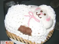 Fotografija recepta: Velikonočna torta jagnje