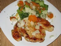 Fotografija recepta: Piščančji file v zeliščni skorjici