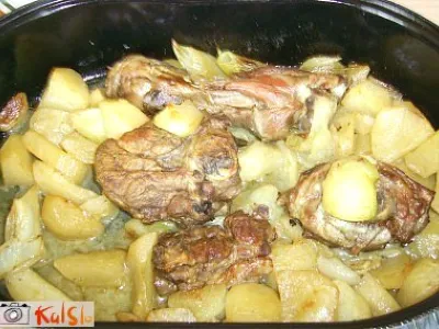 Jagnjetina s krompirjem v pečici