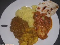 Fotografija recepta: Aloo gobi - indijska cvetača s krompirjem