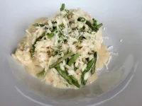 Fotografija recepta: Rižota s šparglji